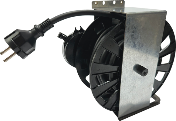 Cable rewinder K86/185, 3-pole, 5,00 - 10,00 m WITH Frame